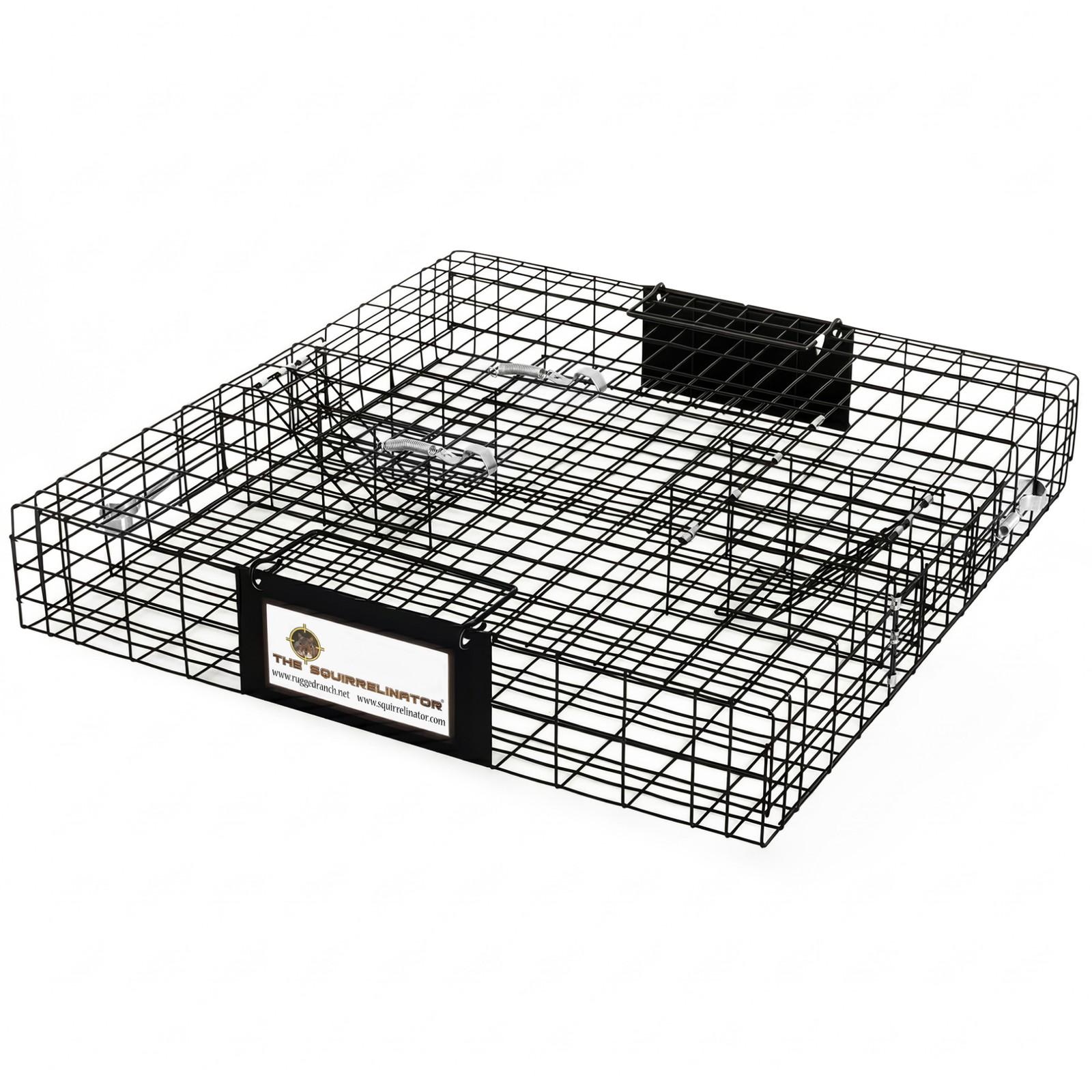 Rugged Ranch Squirrelinator Live Squirrel Chipmunk Metal 2 Door Cage (Open Box)