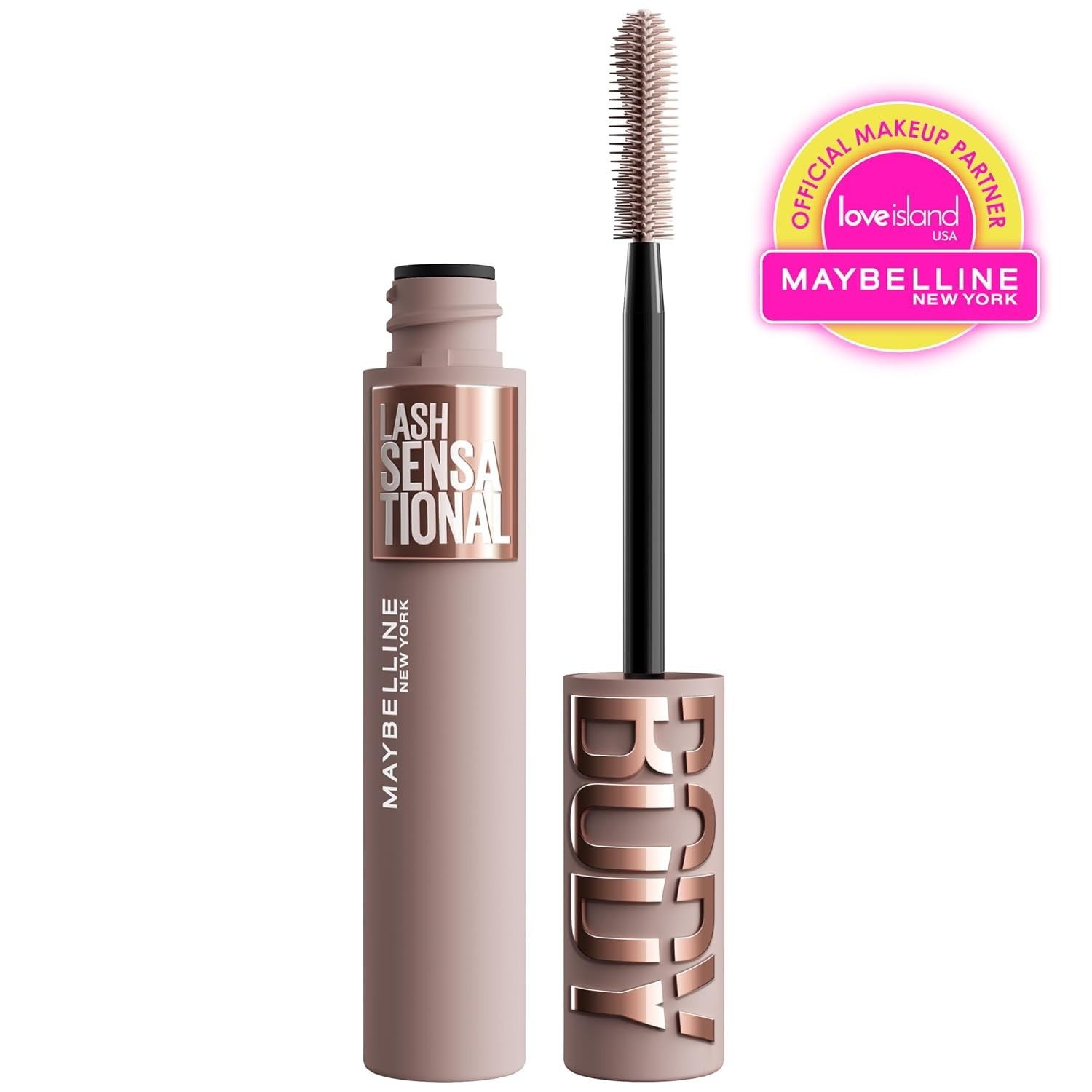 Maybelline Lash Sensational Body Washable Mascara, Volume and Length Formula for