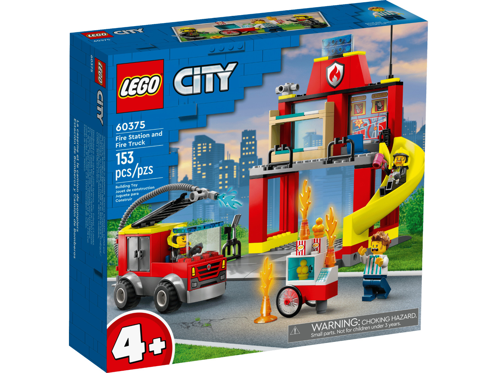 Lego (60375) City: Fire Station and Fire Truck Brand New Factory Sealed Retired