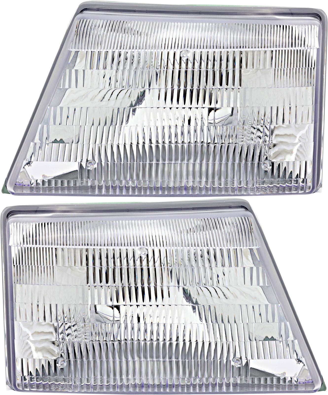 For 1998-2000 Ford Ranger Headlight Halogen Set Driver and Passenger Side
