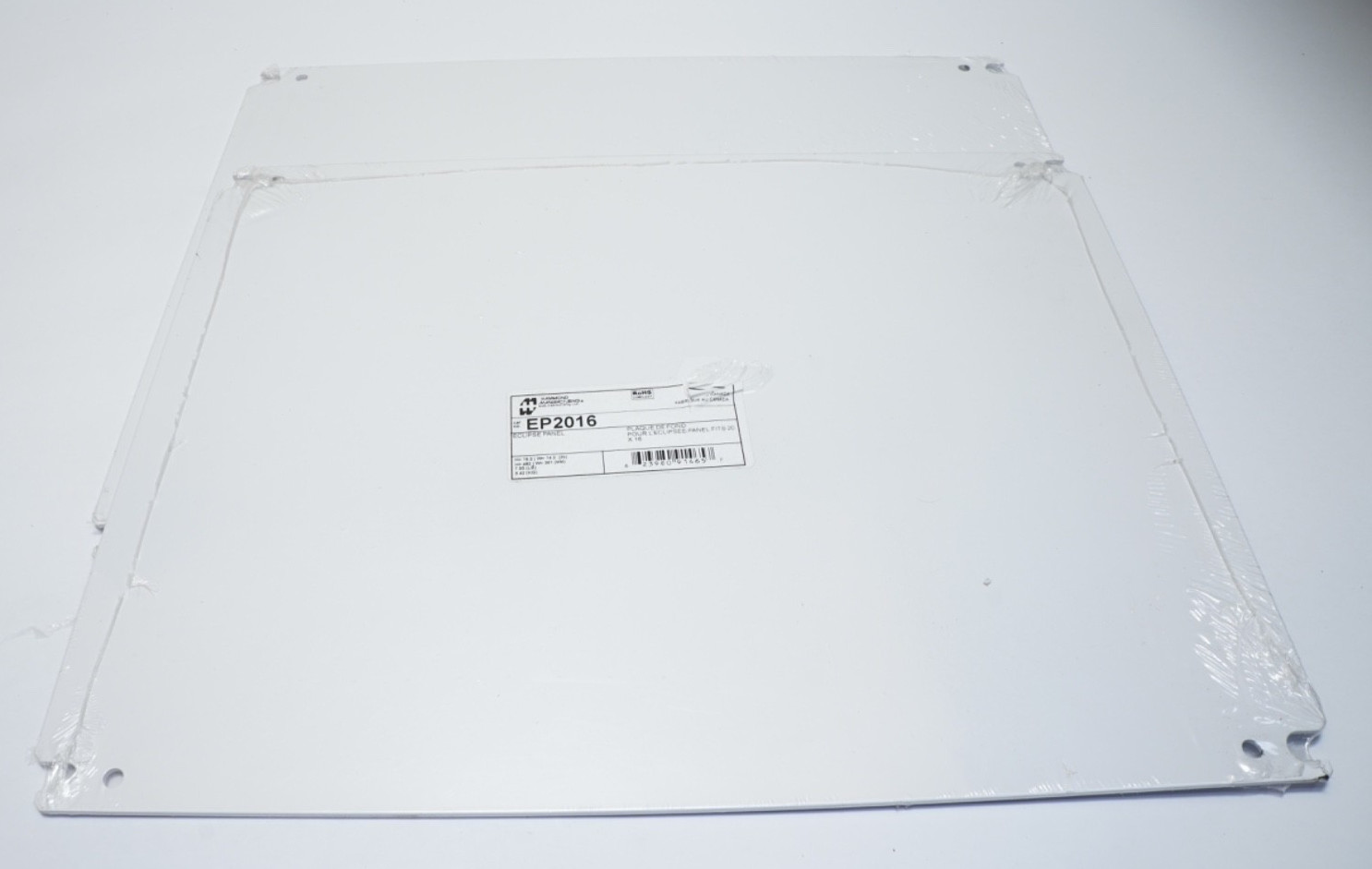 New Lot of 2 Hammond Eclipse Enclosure Panel Repl 14