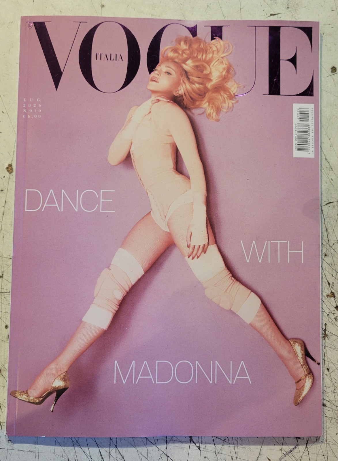 MADONNA Italia Vogue Magazine July August 2026 Confessions II Fast Shipping