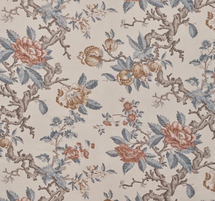 GUY GOODFELLOW FABRIC 'GARSINGTON - RUSSET' 2 METRES (200cm) 100% Linen