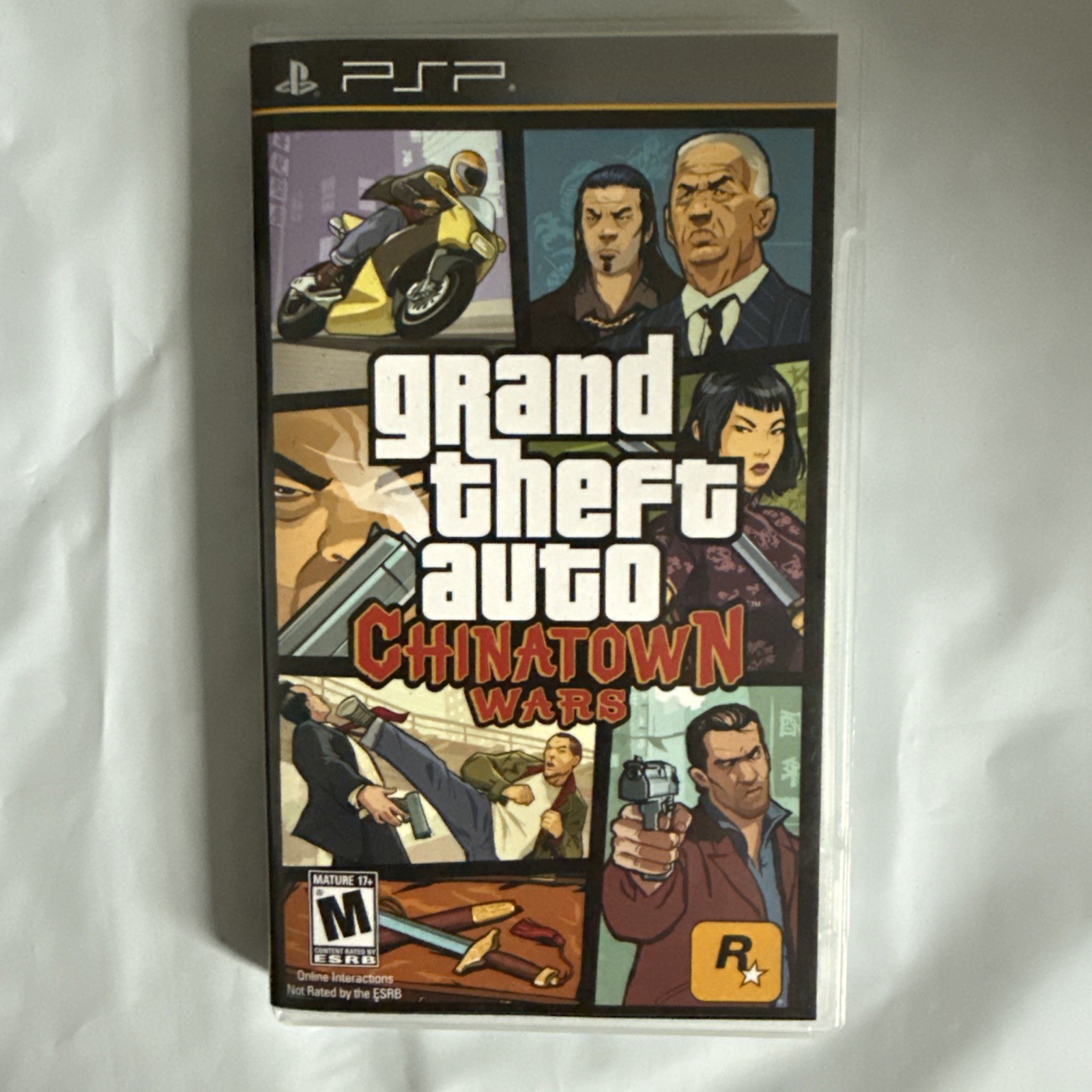 Rockstar Games Grand Theft Auto: Chinatown Wars PSP 2009 NTSC-U/C M.Manual/Poste Rockstar Games Grand Theft Auto: Chinatown Wars PSP 2009 NTSC-U/C M.Manual/Poste