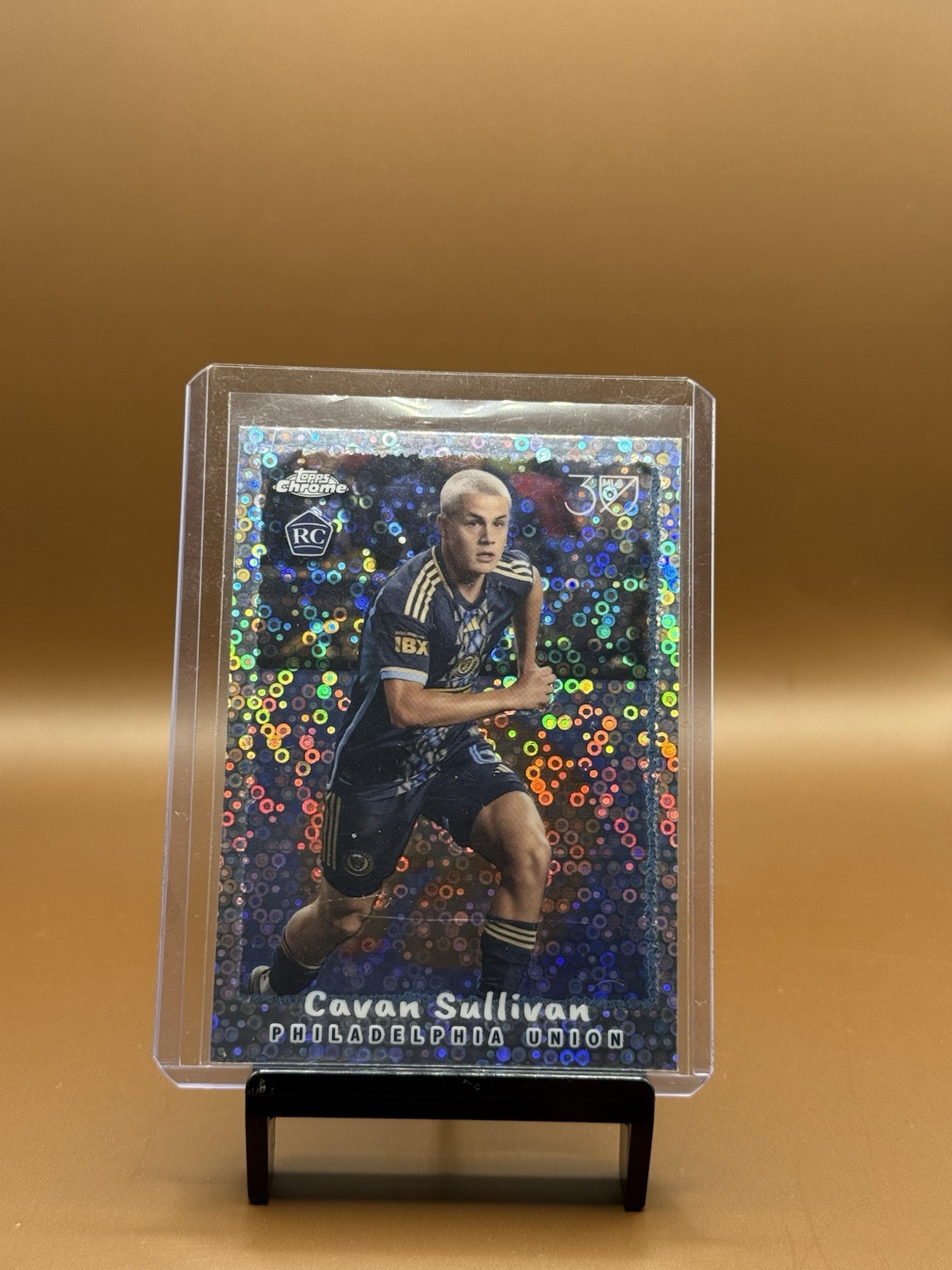 Cavan Sullivan 2025 Topps Chrome MLS 30 Years Disco Refractor