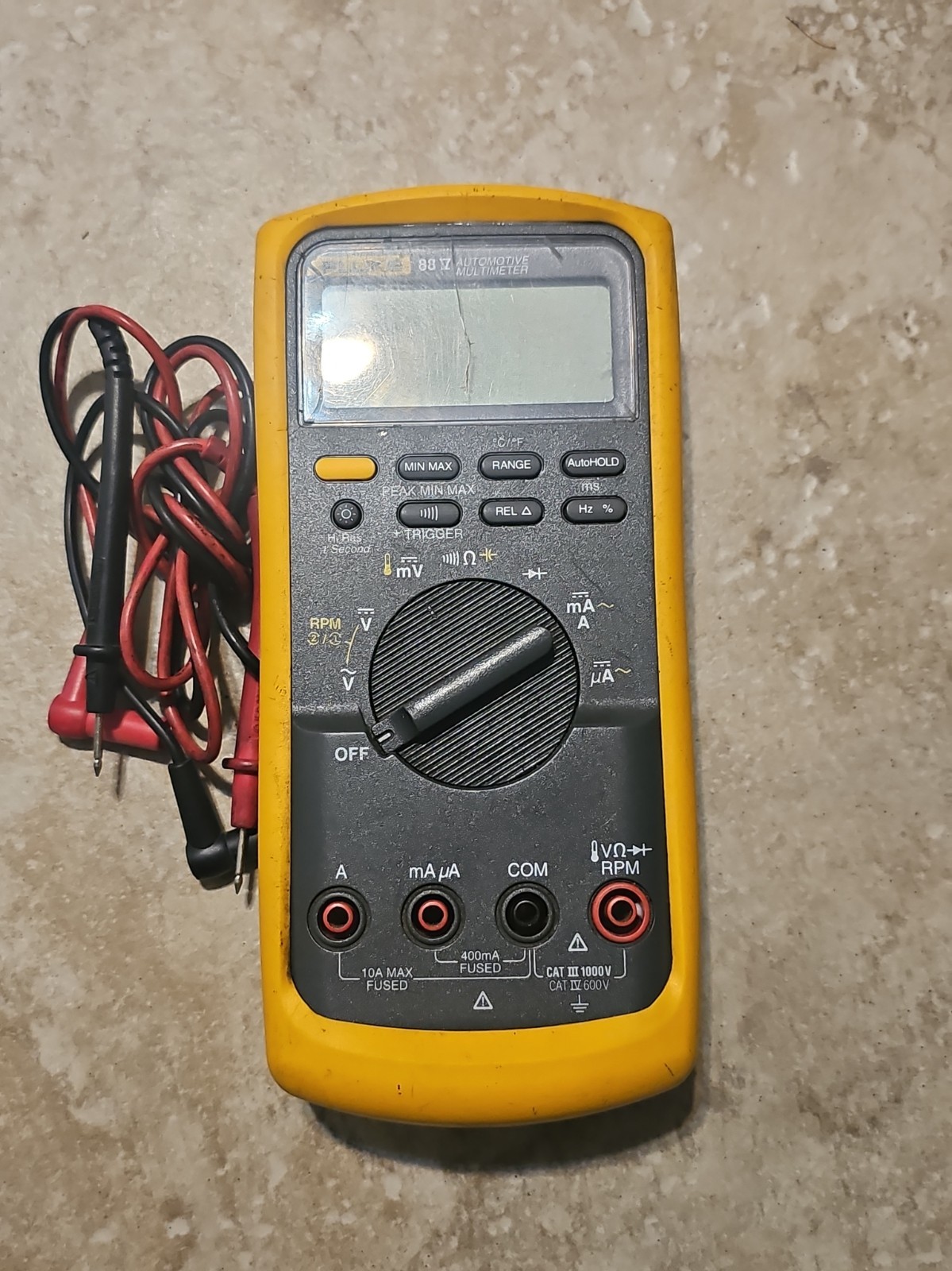 Fluke 88 Automotive Meter Handheld Multimeter W/ Leads | TESTED READ Fluke 88 Automotive Meter Handheld Multimeter W/ Leads | TESTED READ