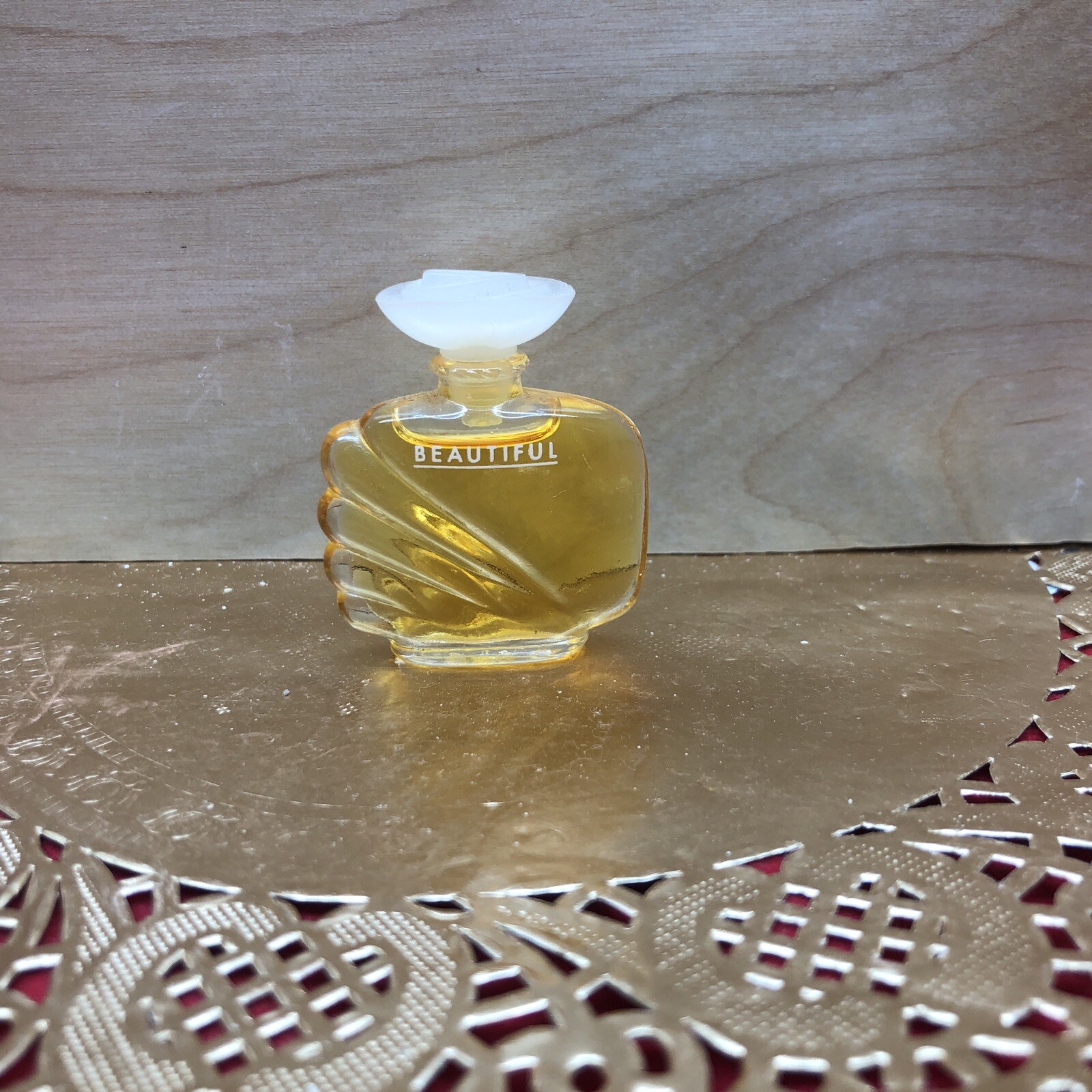 Estee Lauder Beautiful Vintage Parfum .12 fl oz Mini Splash Estee Lauder Beautiful Vintage Parfum .12 fl oz Mini Splash