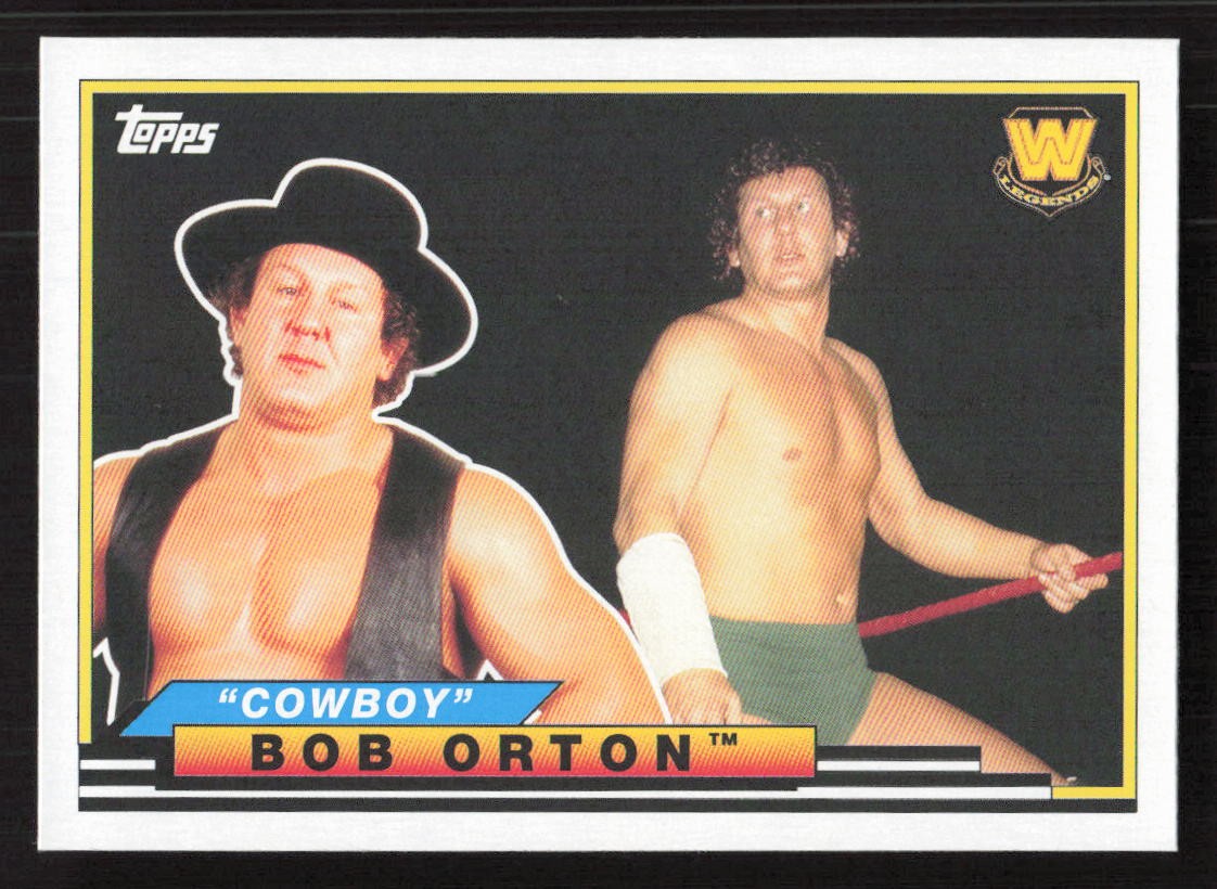 2018 Topps WWE Heritage Big Legends \
