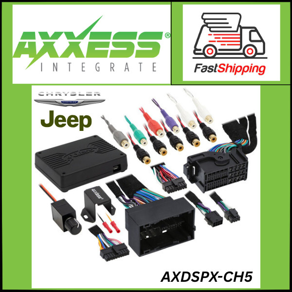AXXESS AXDSPX-CH5 / DSP KIT FOR SELECT CHRYSLER / JEEP VEHICLES 2014-UP  **NEW**