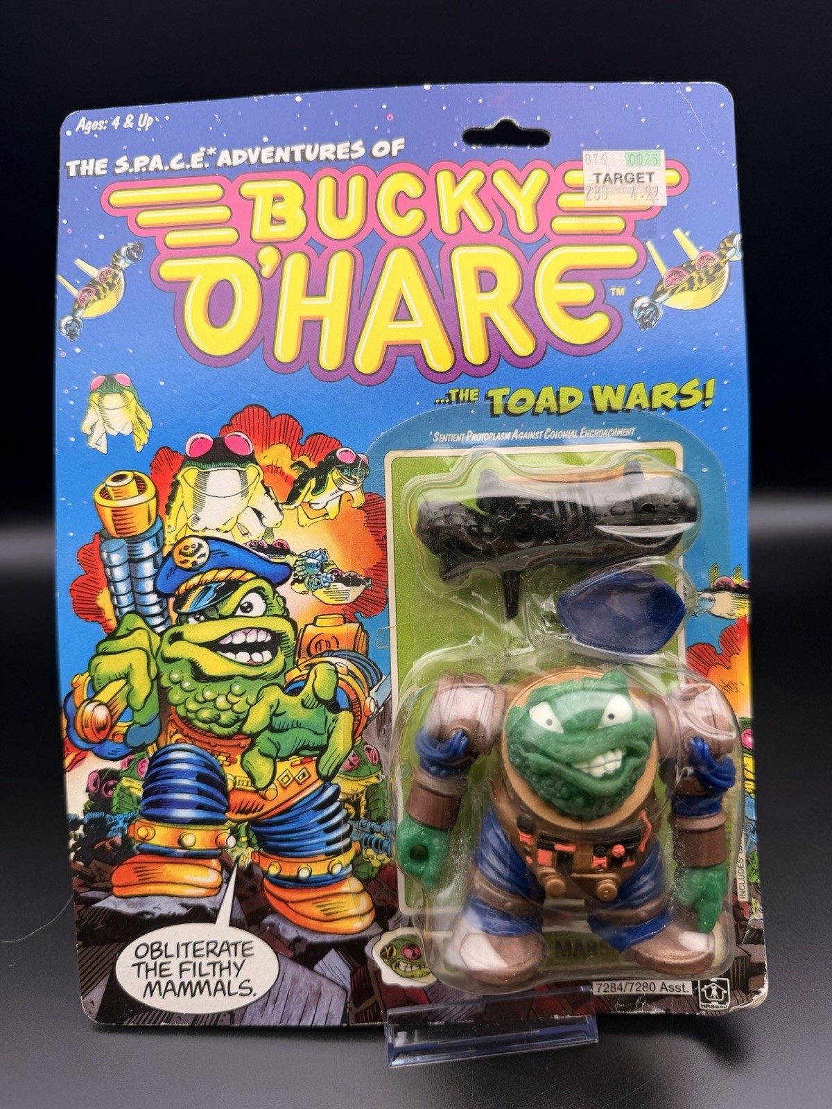Vintage Storm Toad Air Marshall Action Figure Space Adventures Bucky O\'Hare 1990