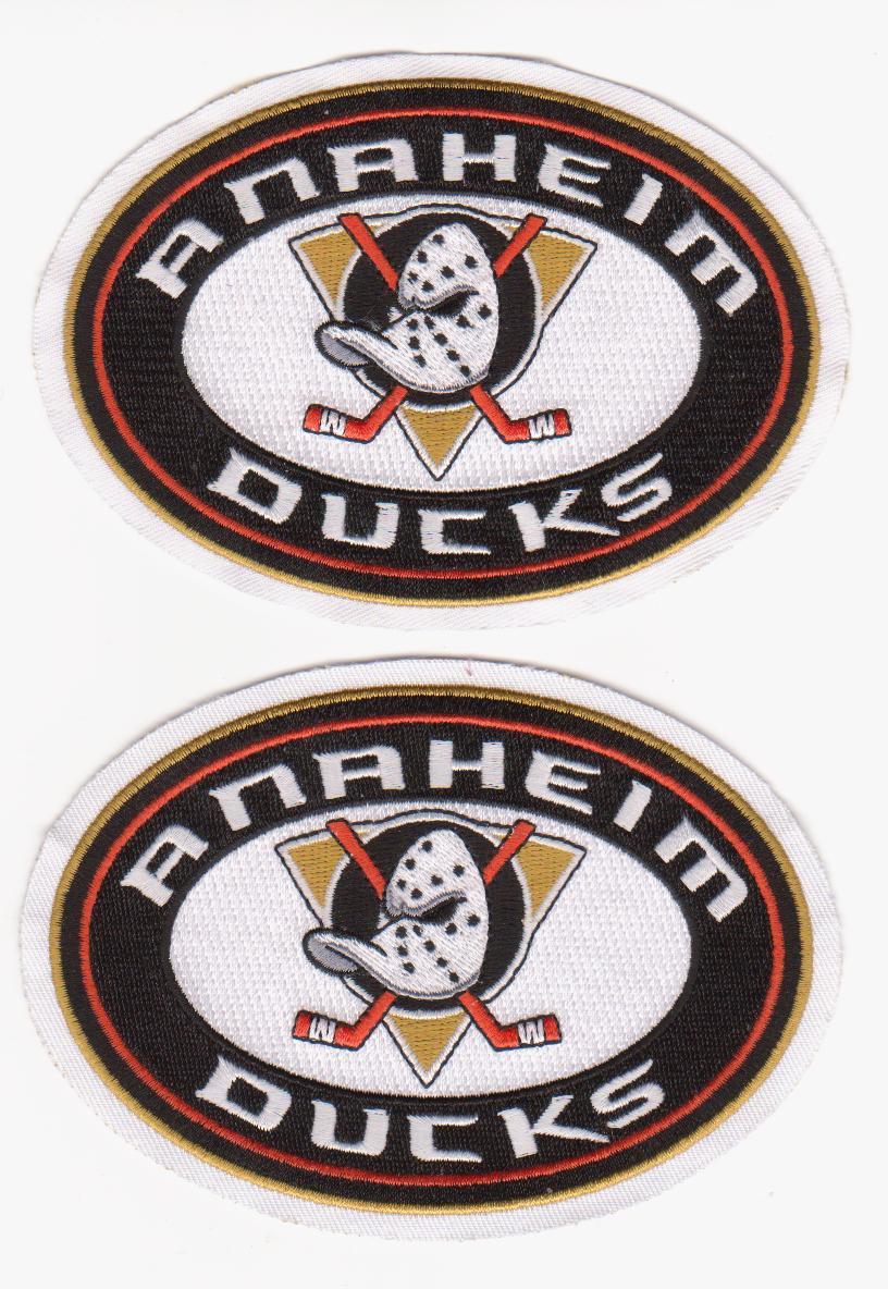 Anaheim Ducks Shoulder Patch Lot Of Two Anaheim Ducks Shoulder Patch Lot Of Two