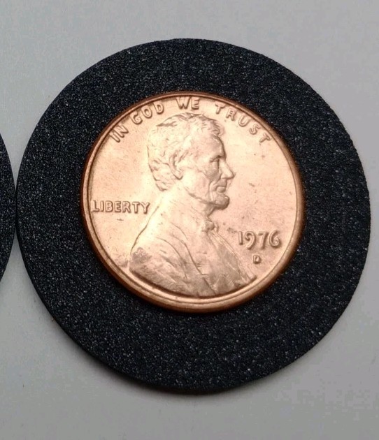 1976 D  Lincoln Memorial Cent - BU