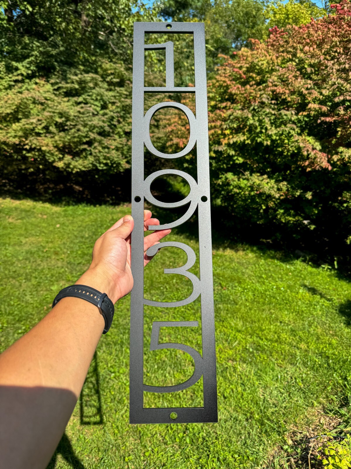 Personalized Home Address Sign house number Custom House Number Plaque