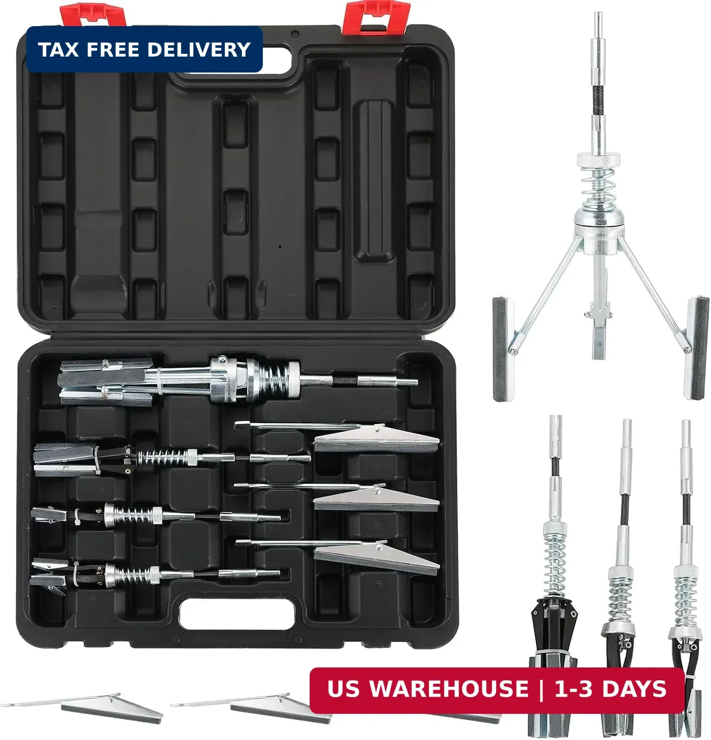 7PCS Engine Cylinder Hone Tool Set with Box