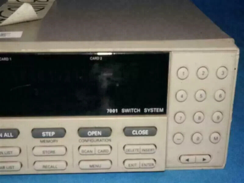 Keithley 7001 Switch System w/o Modules