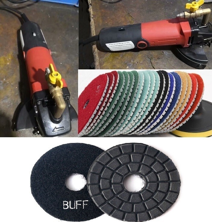 variable speed wet polisher grinder 15 masonry sandstone granite marble buffer