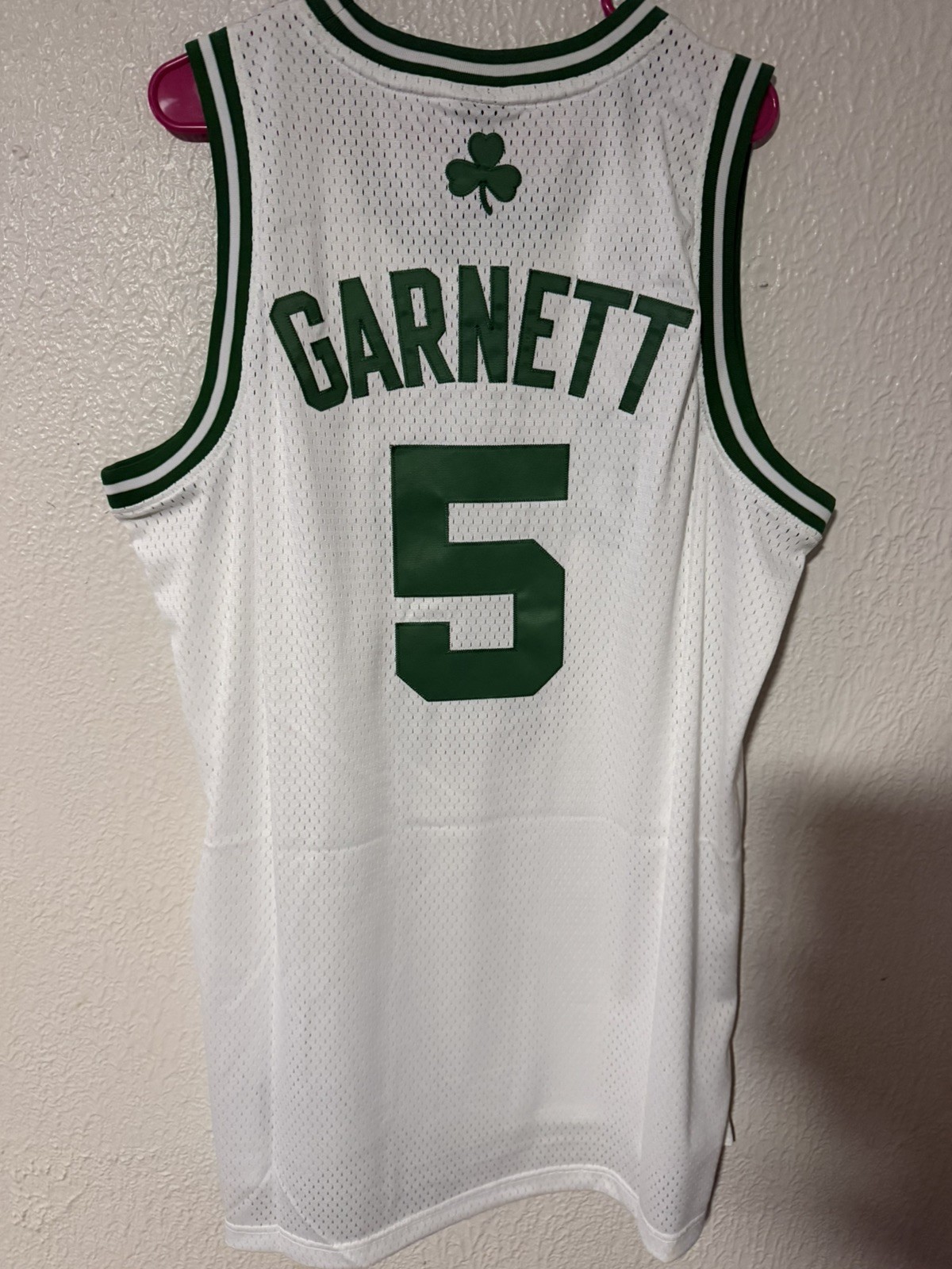 Boston Celtics Adidas Basketball Jersey #5 Garnett size XL