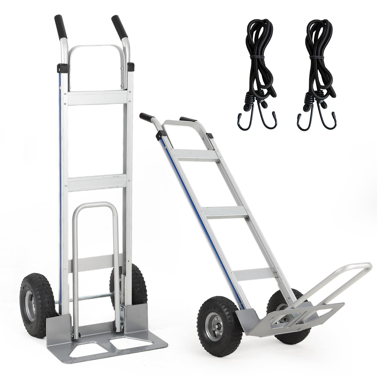 Aluminum Hand Truck with 10 Aluminum Hand Truck with 10