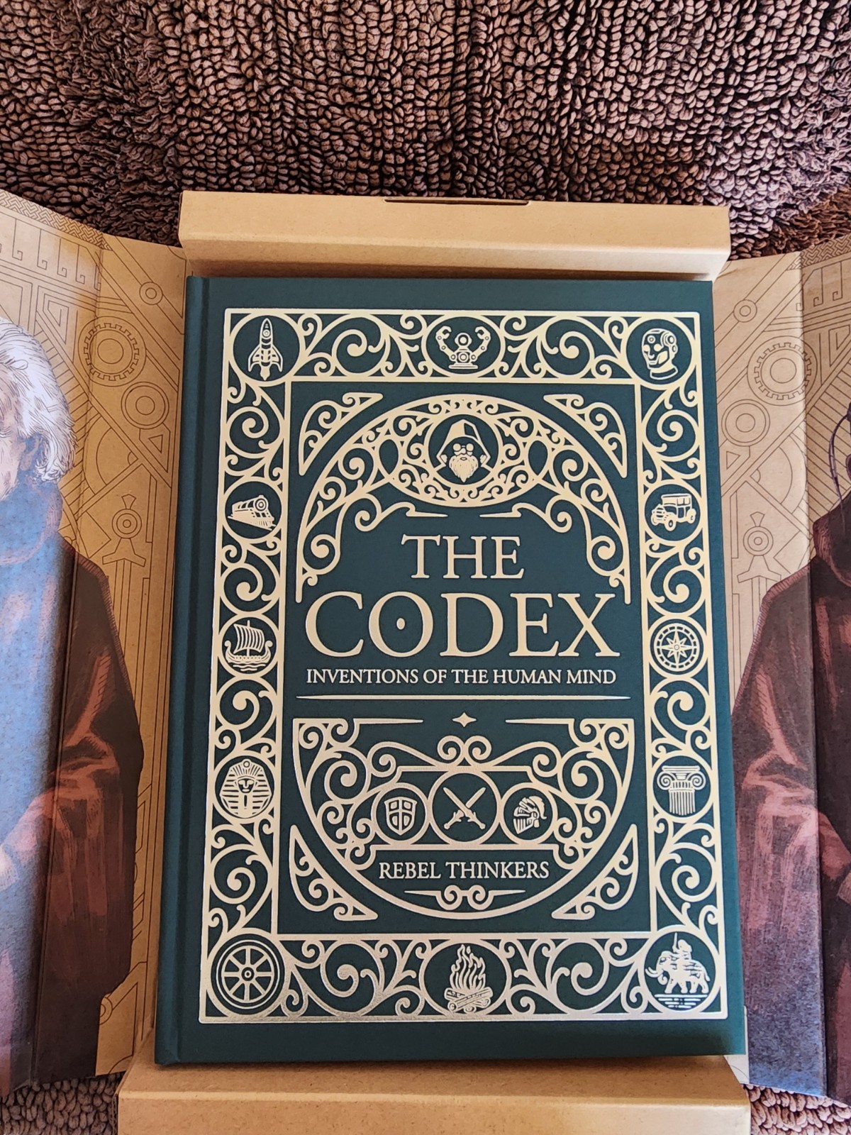 CODEX Inventions Of The Human Mind Deluxe Hardcover Kickstarter New