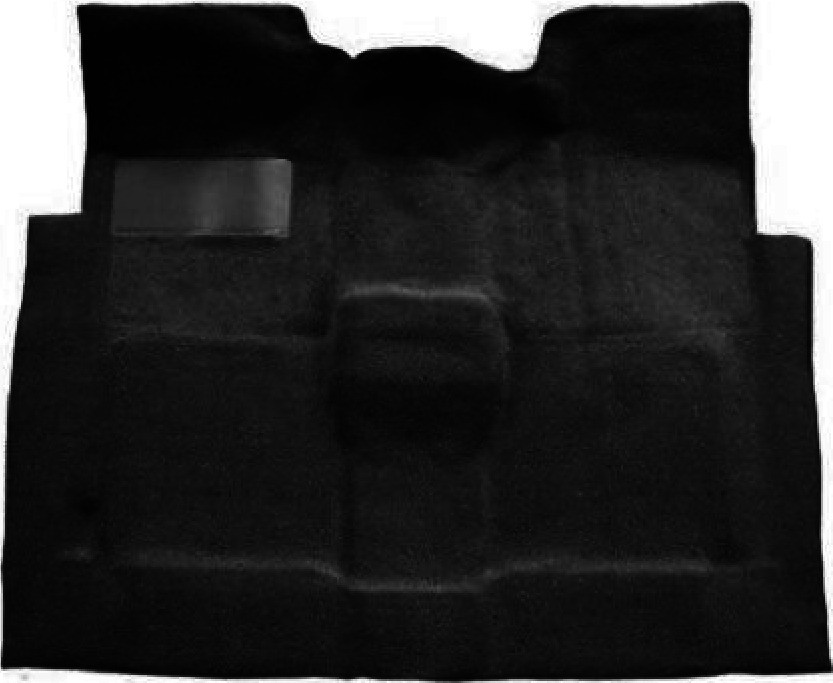 ACC 65-72 FORD PICKUP STD CAB 2WD AUTO BLACK MOLDED CARPET SET W/O TANK IN CAB