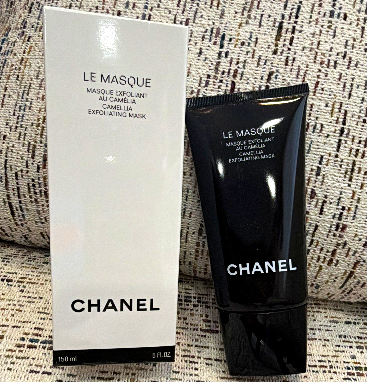 CHANEL Le Masque Camellia Exfoliating Mask for Face, 5 fl oz