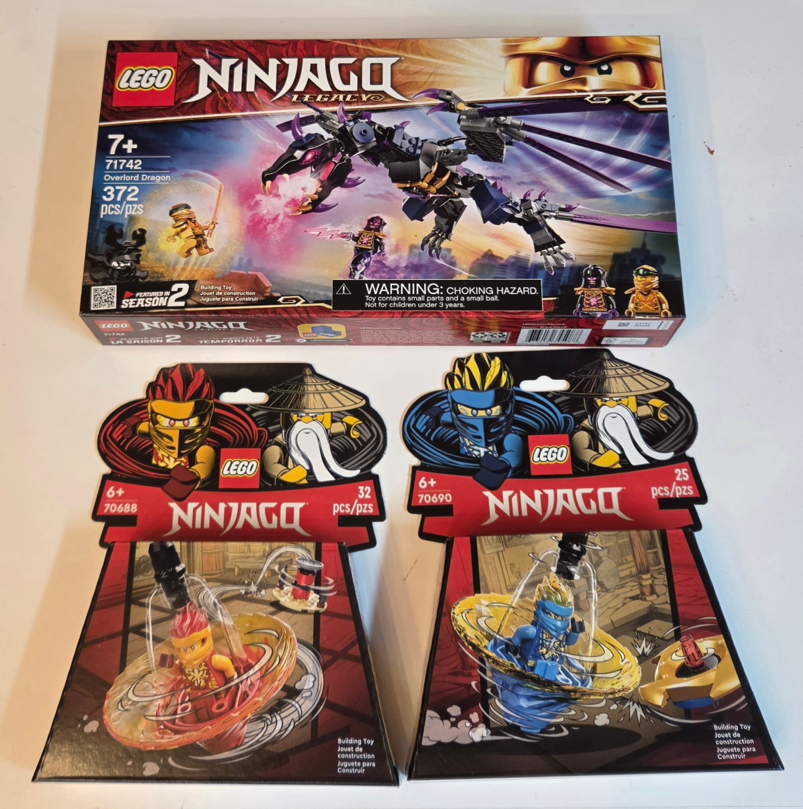 Lego Ninjago 66715 71742 70688 70690 Ninjago Gift Set Brand NEW Factory Sealed