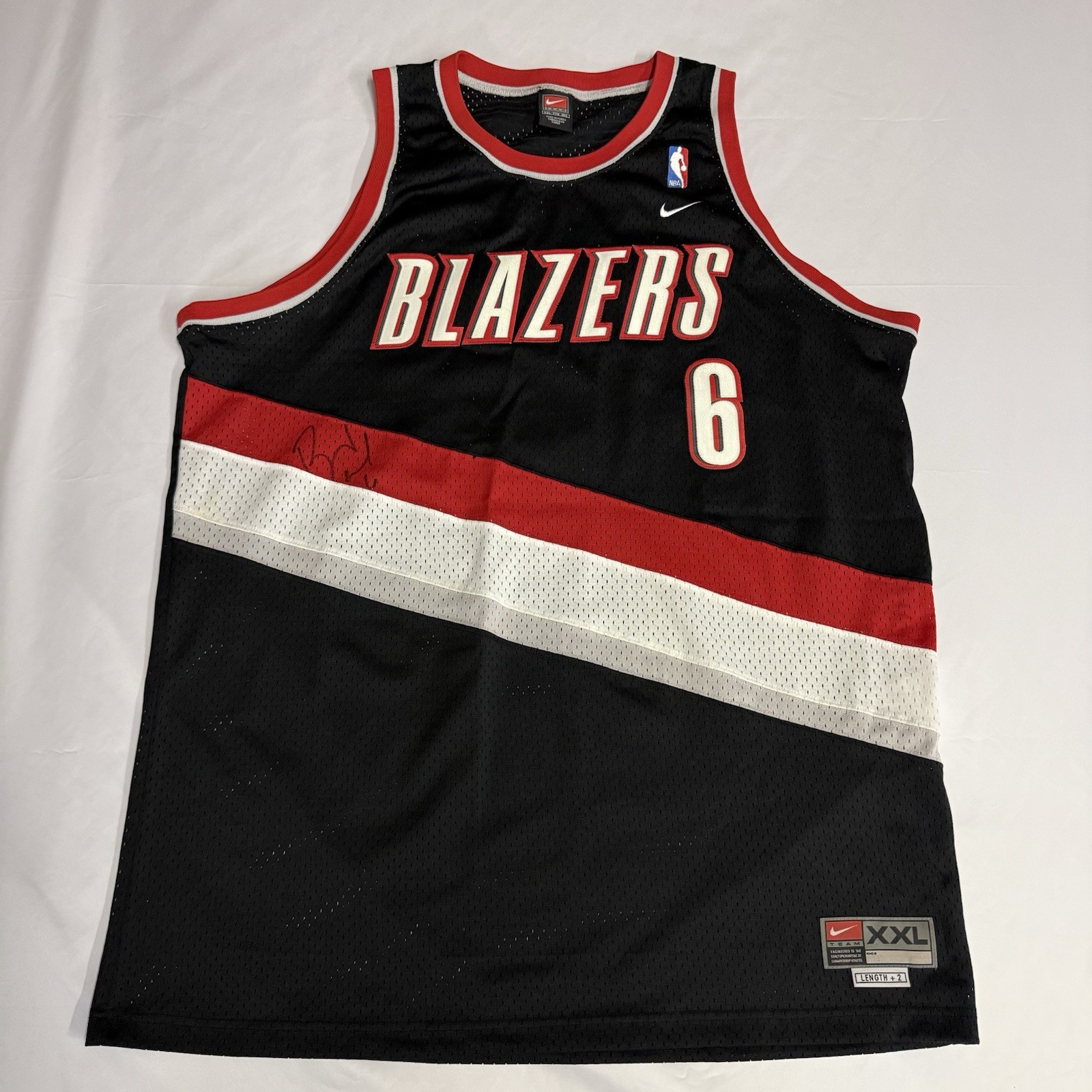 E7 NIKE PORTLAND TRAIL BLAZERS BONZI WELLS SIGNED AUTOGRAPH JERSEY E7 NIKE PORTLAND TRAIL BLAZERS BONZI WELLS SIGNED AUTOGRAPH JERSEY