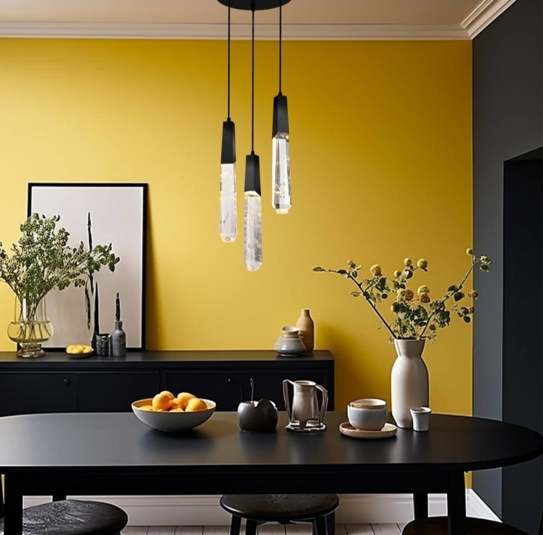 Led Chandelier 18W Three LED Light Medium Pendant by George Kovacs - P1284-66 Led Chandelier 18W Three LED Light Medium Pendant by George Kovacs - P1284-66