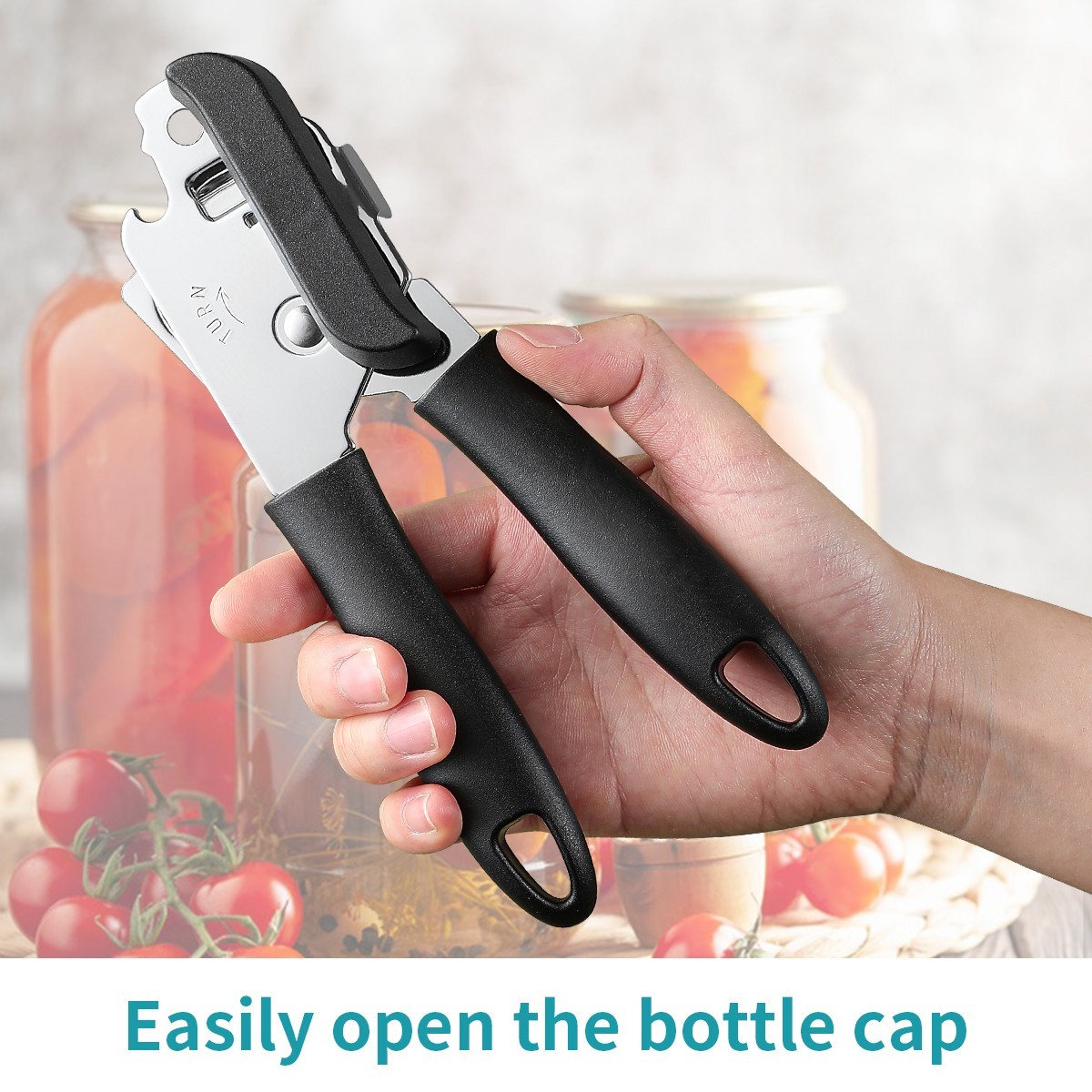 Swing-A-Way Portable Can Opener with Sharp Blade | Manual Hand Held