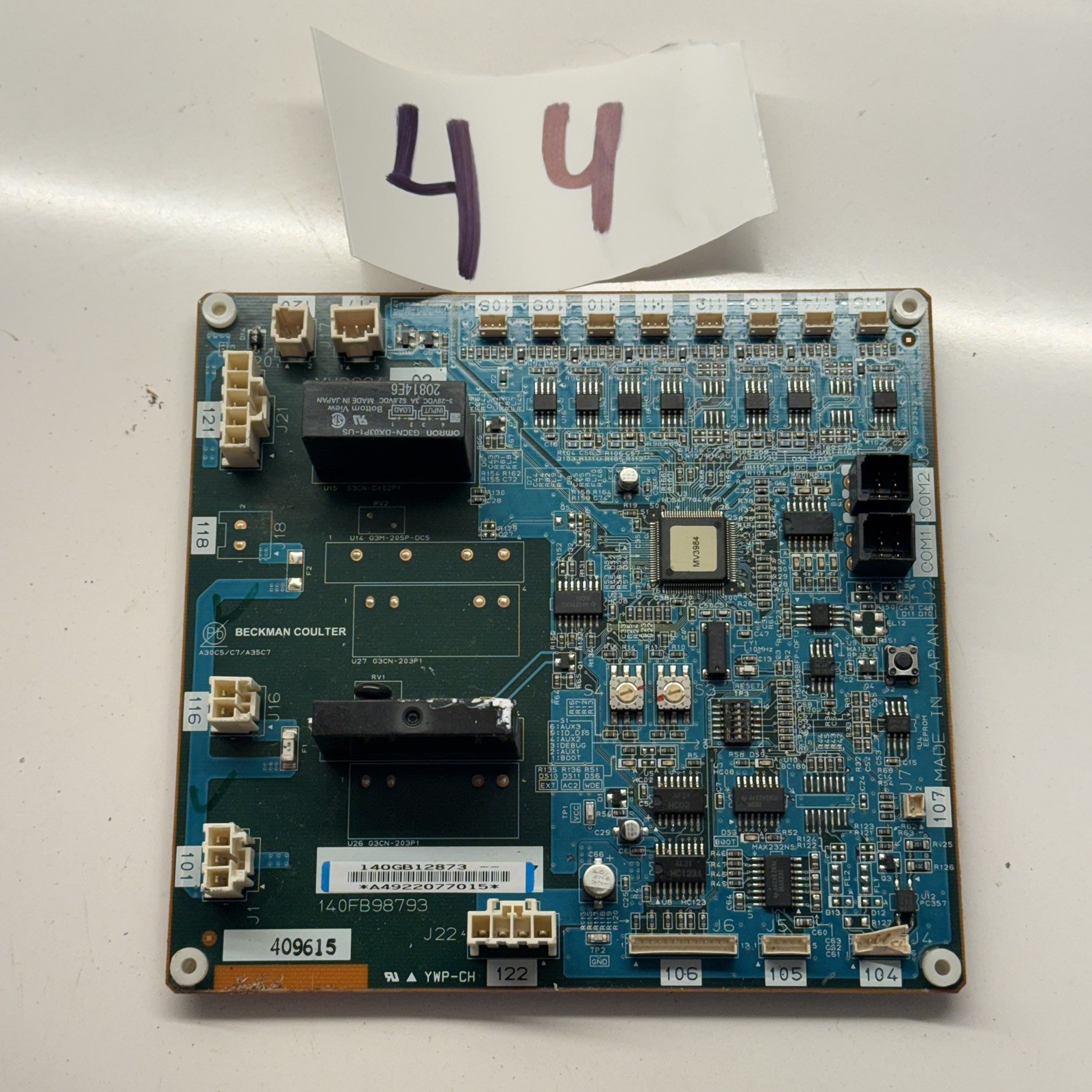 MV 3984 Temperature Control Board For Beckman Coulter Au 5800,680 MV 3984 Temperature Control Board For Beckman Coulter Au 5800,680