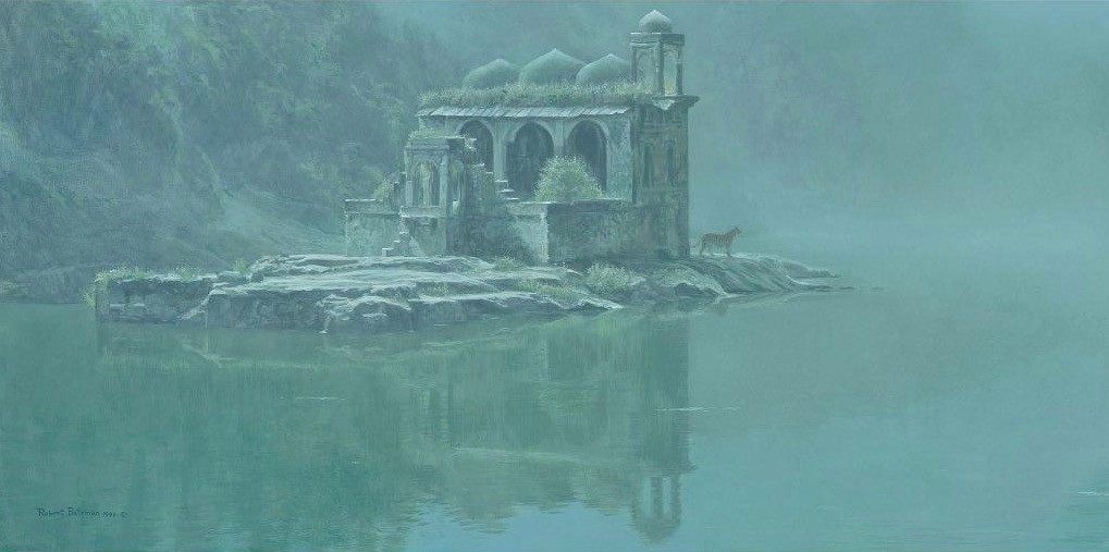 Robert Bateman - Hindu Temple Tiger - Giclee Canvas - New/Never Framed