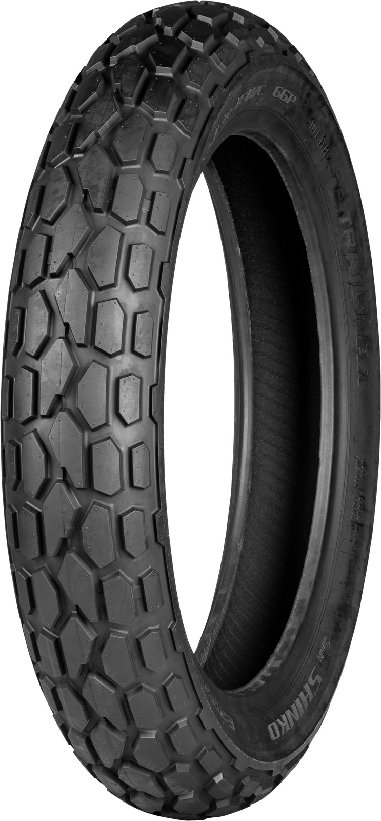 Shinko 87-4890 E200 Front Motorcycle Tire 130/80-18 66P