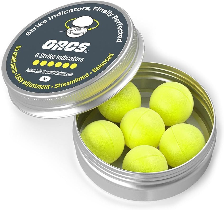 Strike Indicator 6-Pack (Medium, Chartreuse) Fly Fishing New