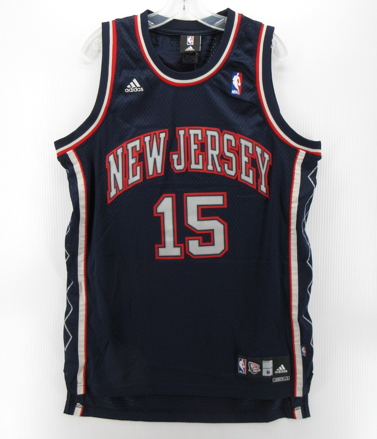 VGT  Vince Carter Jersey New Jersey Nets Swingman Men Medium Adidas Y2K NEW