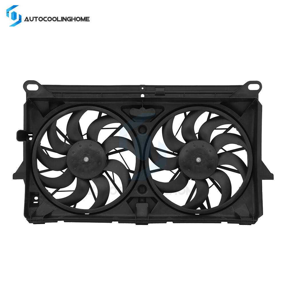 Electric Radiator Condenser Cooling Fan For 2005-06 Chevrolet Silverado 1500 HD