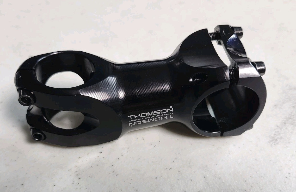 Thomson X4 Bike Stem, Black, 10-Degree x 80mm 31.8 Thomson X4 Bike Stem, Black, 10-Degree x 80mm 31.8