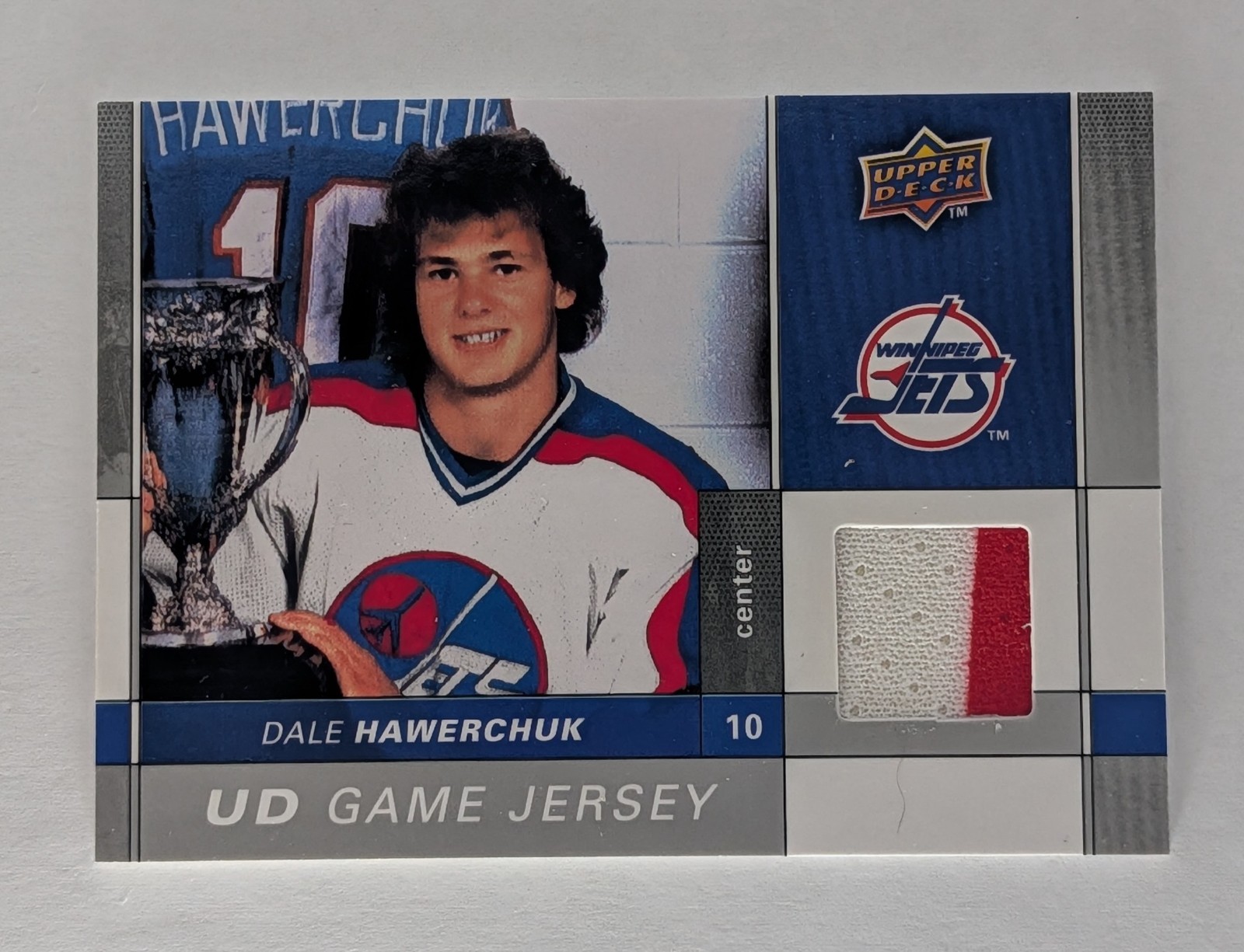 2009-10 Upper Deck - Game Jersey Series 2 Dale Hawerchuk #GJ2-DH (MEM) 2009-10 Upper Deck - Game Jersey Series 2 Dale Hawerchuk #GJ2-DH (MEM)