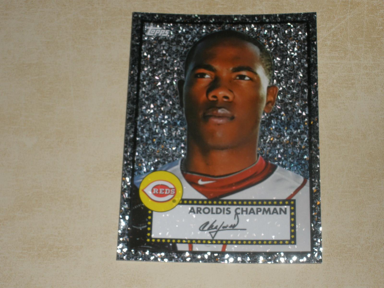 2011 Topps 52 Black Diamond Wrapper Redemption 39 Aroldis Chapman