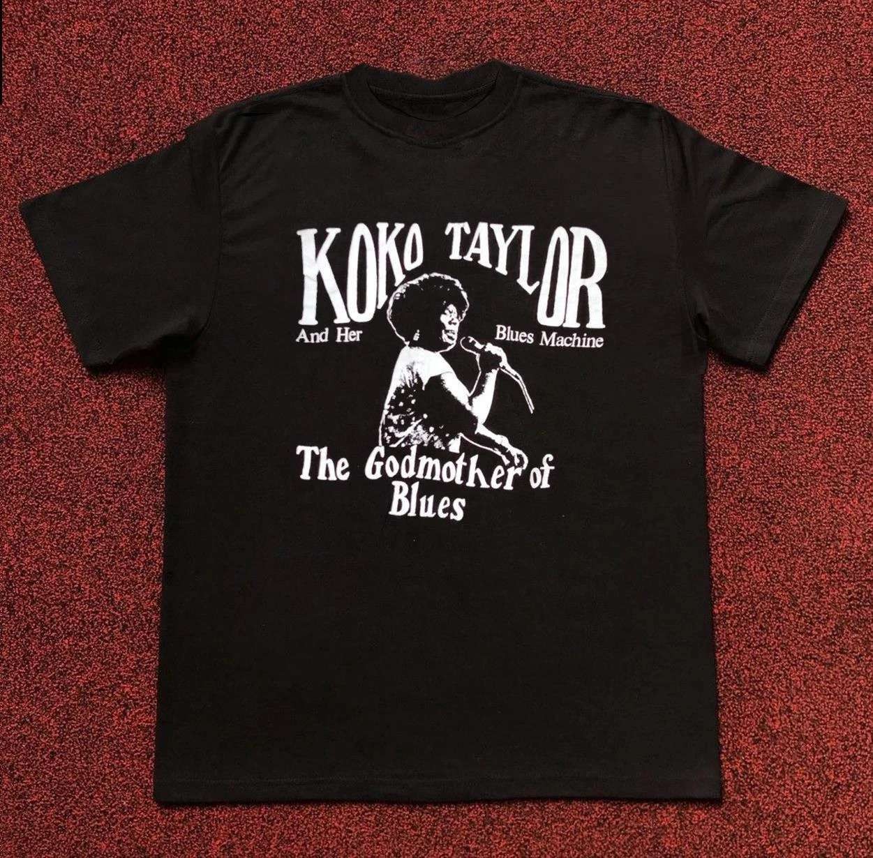 Koko Taylor The Godmother Of Blues Unisex Tee Cotton Shirt All Size
