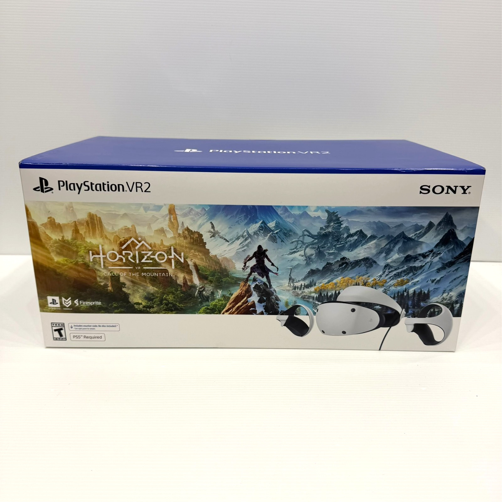 NEW SEALED Sony PlayStation VR2 Horizon Call of the Mountain Bundle White + More