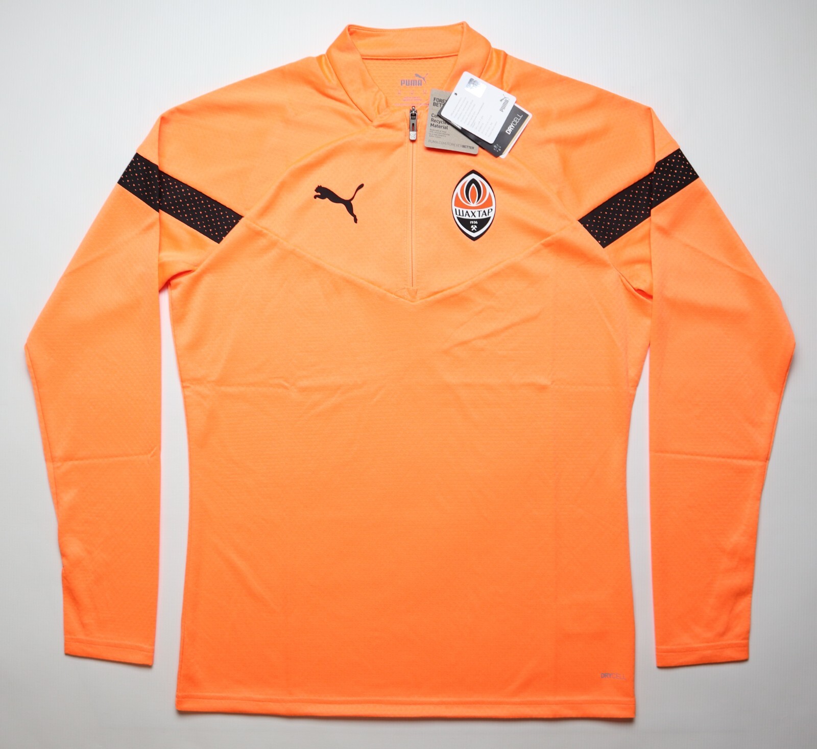 BNWT SHAKHTAR DONETSK 2021/2022 TRAINING SWEATSHIRT JACKET NEW PUMA MEN\'S M TOP BNWT SHAKHTAR DONETSK 2021/2022 TRAINING SWEATSHIRT JACKET NEW PUMA MEN\'S M TOP
