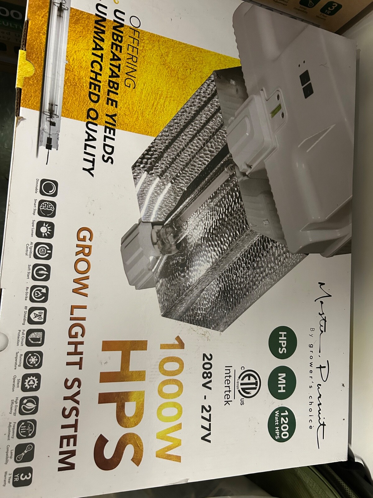 growers choice master pursuit 1000 watt HPS growers choice master pursuit 1000 watt HPS