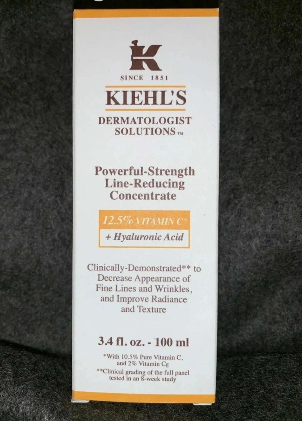 Kiehl's POWERFUL-STRENGTH Line Reducing Concentrate. 3.4 oz/100 ml Vitamin C