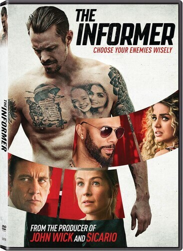 The Informer (DVD, 2019)Pre-owned Disk Only Rdbx 4638 The Informer (DVD, 2019)Pre-owned Disk Only Rdbx 4638