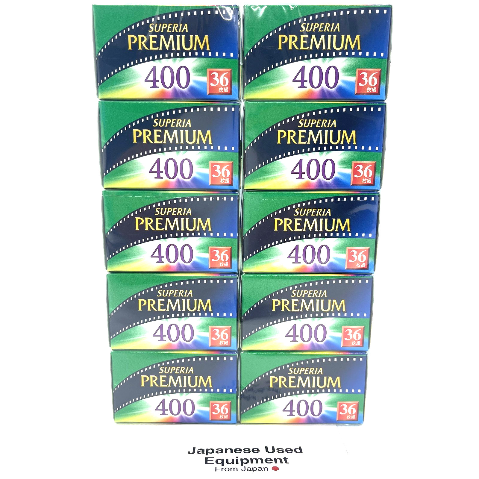 Fujifilm Fujicolor Superia 135 Premium 400 35mm Film 36 Exp New 10Rolls