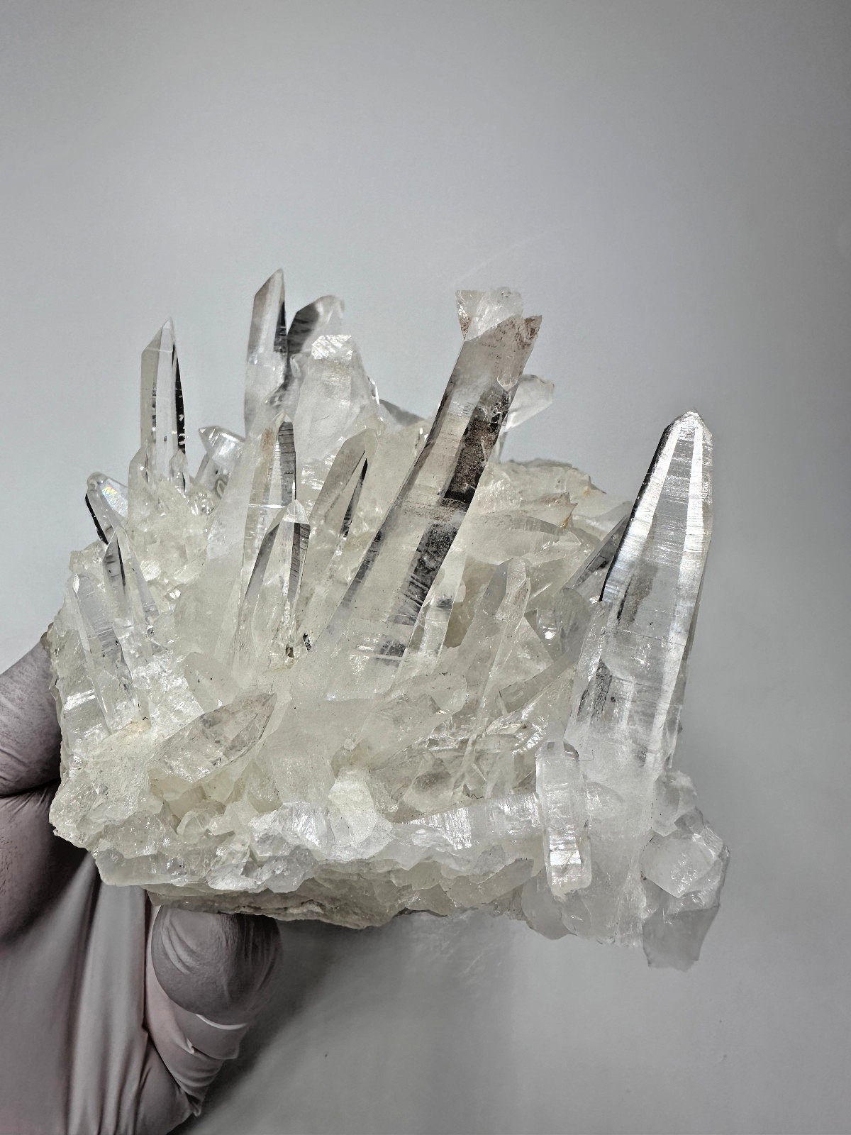 Exquisite___Large Colombian Lemurian Quartz Crystal Cluster Colombia Exquisite___Large Colombian Lemurian Quartz Crystal Cluster Colombia