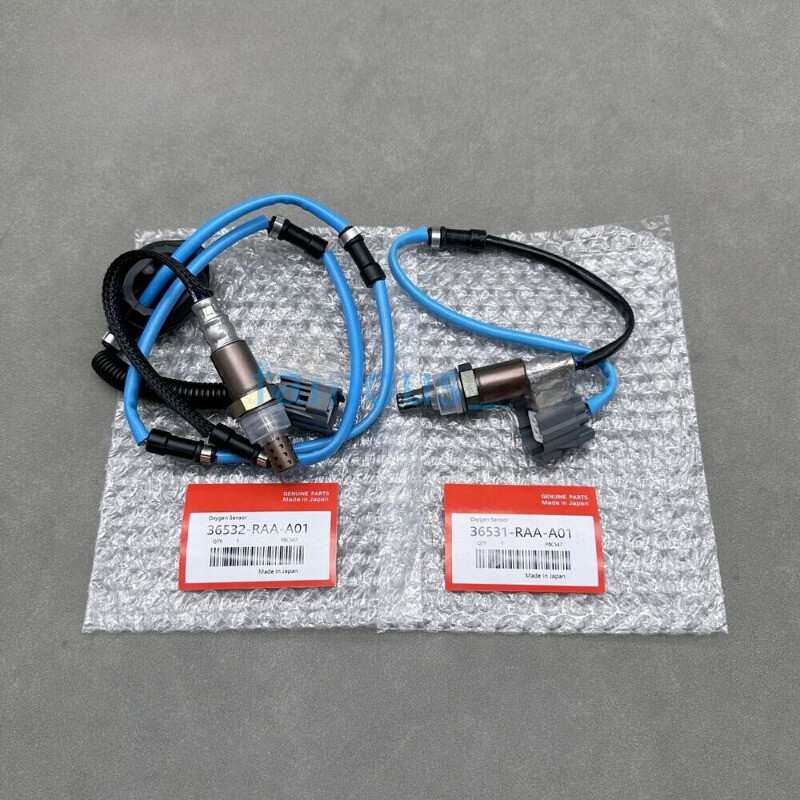 2PCS Upstream & Downstream O2 Oxygen Sensor for 2003-2007 Honda Accord 2.4L