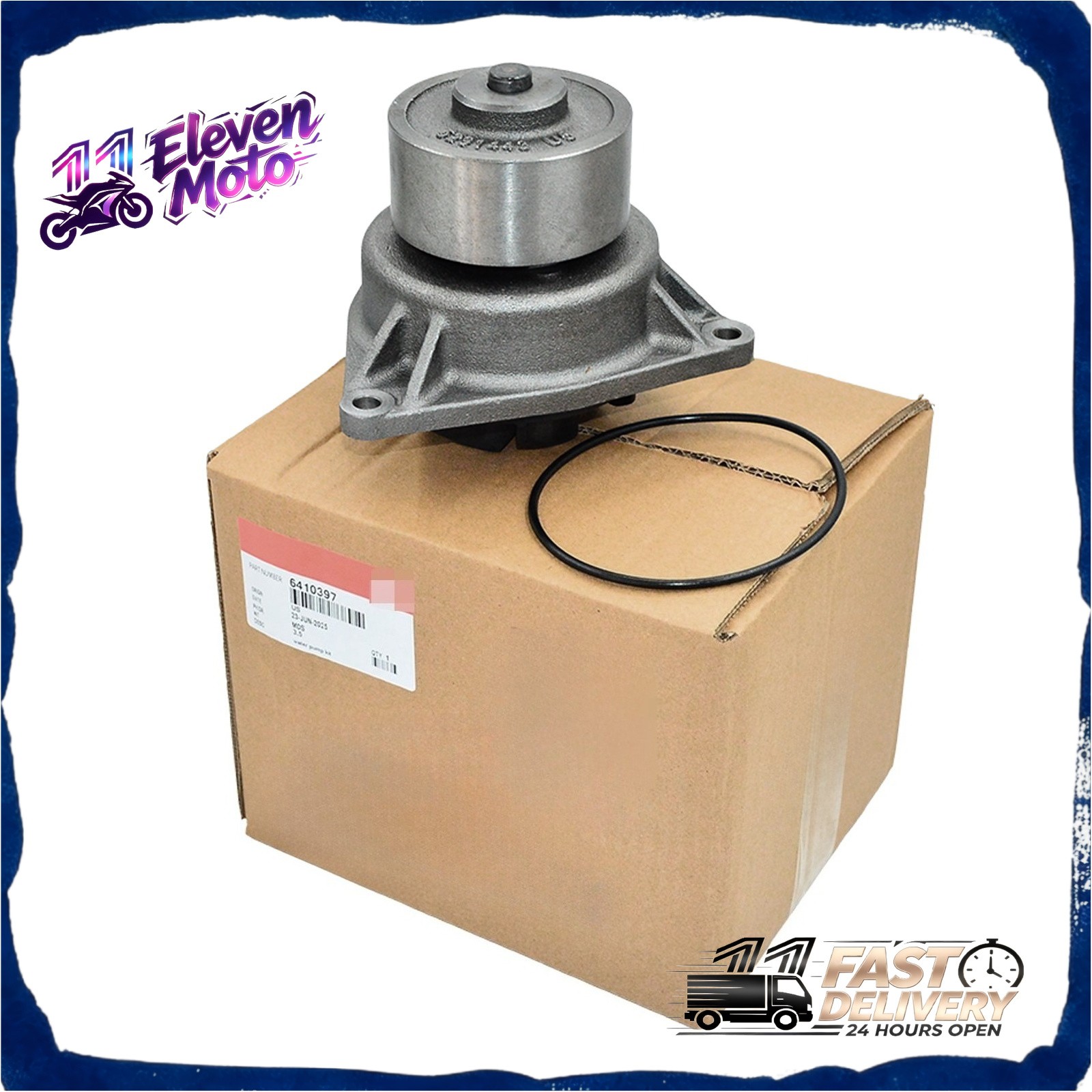 Engine Water Pump 6410397 For Cummins ISC8.9 ISL8.9 Replace 4376358 4309417 