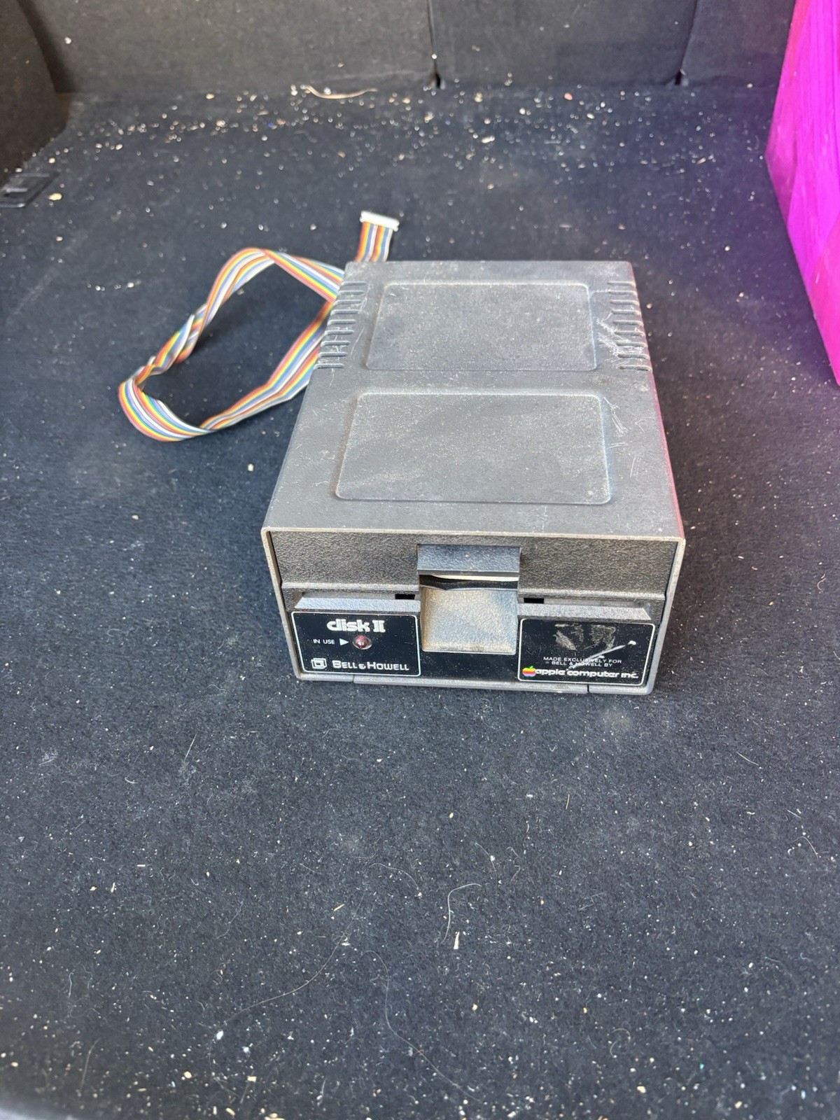 Vintage Apple Floppy Drive 5.25” Bell & Howell Disk II Model A2M0003 Vtg