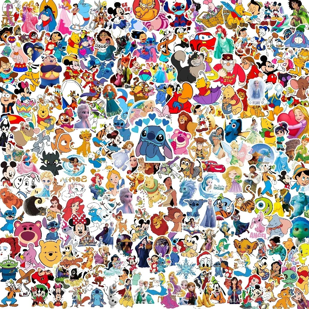 Disney Sticker Characters 300 Pack Bulk Lot Mega Set - USPS Ground Fast Shipping Disney Sticker Characters 300 Pack Bulk Lot Mega Set - USPS Ground Fast Shipping